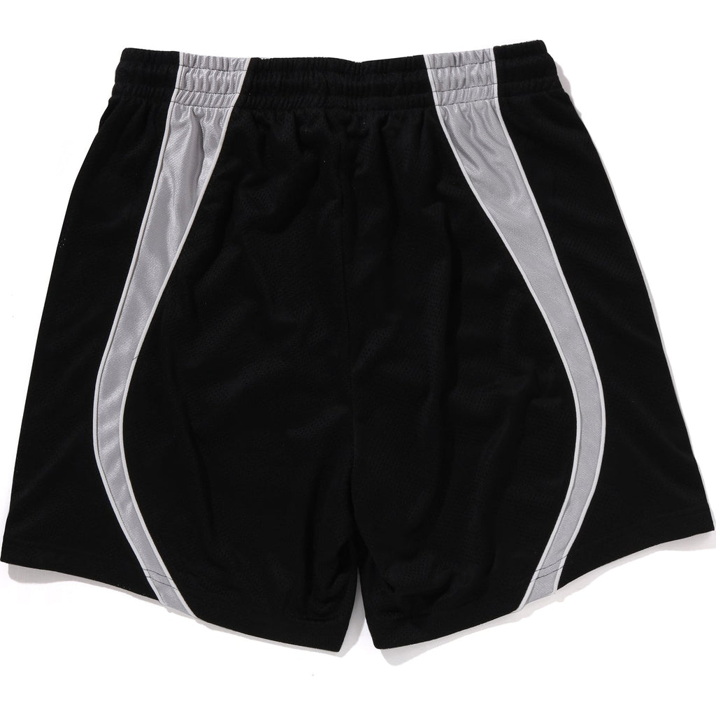 SOLID CAMO JACQUARD MULTILOGO RELAXED FIT SWEAT SHORTS MENS