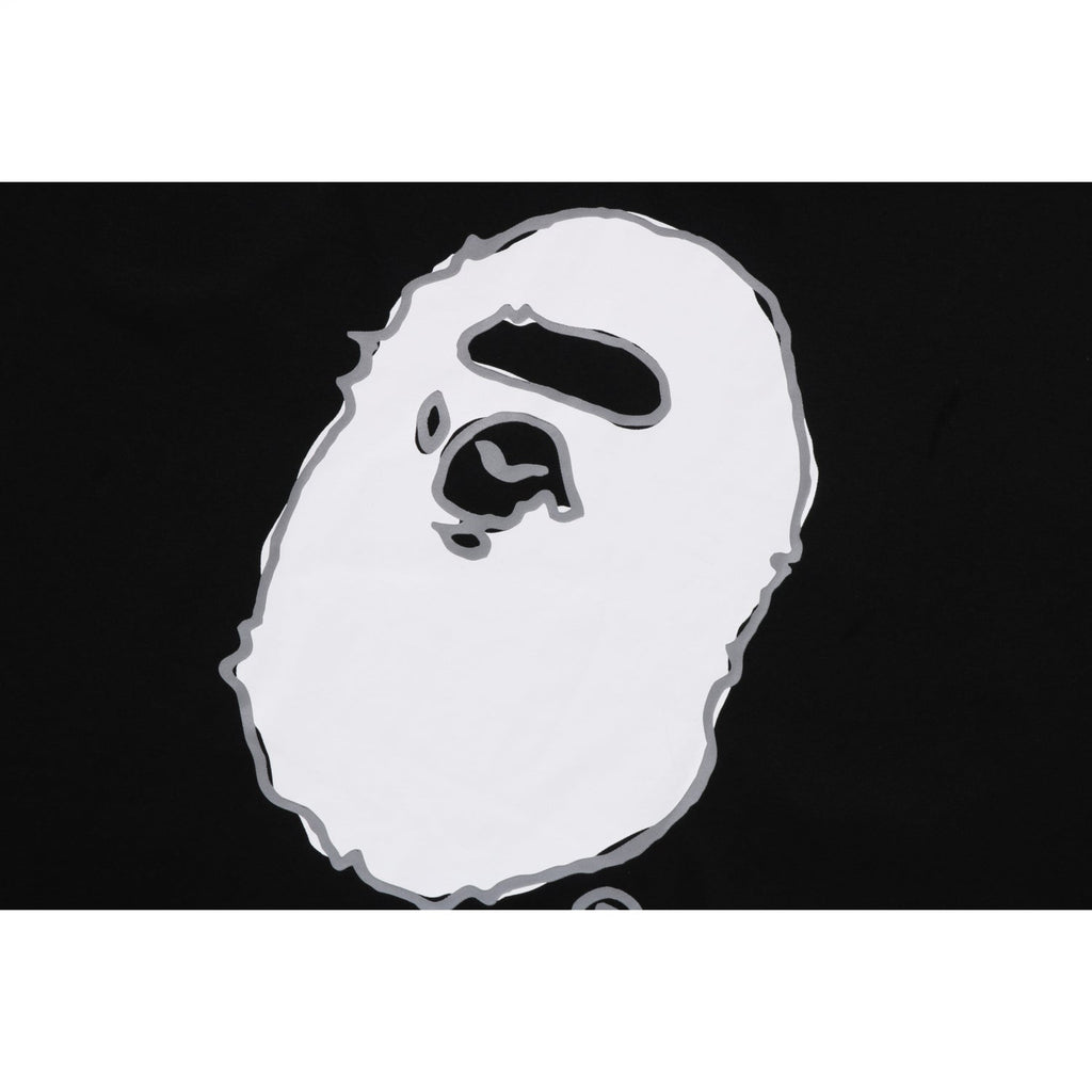 HAND DRAW BAPE LOGO RELAXED FIT TEE MENS
